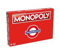 Winning Moves London Underground Monopoly Board Game, acquista Oxford Circus, Covent Garden, Bond Street e cambia la tua strada verso il successo, regalo per gli 8 anni
