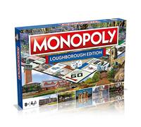 Winning Moves Loughborough Monopoly Board Game, Tour around the board, buy, sell