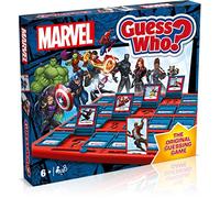 Winning Moves Marvel Guess Who? Gioco da tavolo, The Avengers, Guardiani della Galassia e forze Wakanda tra cui Hulk, Iron Man, Black Panther, regalo per bambini dai 6 anni in su