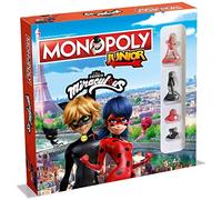 Miracoloso Coccinella & Gatto Noir Monopoly Junior Fun Dei Bambini Tavola Gioco