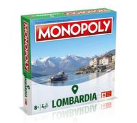 Winning Moves Monopoly Lombardia City - giochi da tavolo, giochi da tavolo adulti, giochi da tavolo bambini, giochi da tavolo per 2, da 2 a 6 persone, età 8+