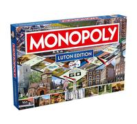 Winning Moves Monopoly Luton Edizione Gioco da Tavolo Famiglia 2-6 Giocatori 8+