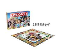 Winning Moves Monopoly One Piece - giochi da tavolo, giochi da tavolo adulti, giochi da tavolo bambini, giochi da tavolo per 2, da 2 a 6 persone, età 8+