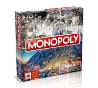 Winning Moves Monopoly Puglia & Basilicata - giochi da tavolo, giochi da tavolo adulti, giochi da tavolo bambini, giochi da tavolo per 2, da 2 a 6 persone, età 8+