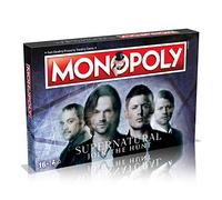 Winning Moves MONOPOLY Supernatural, Gioco da Tavolo per 2-8 Giocatori, Età 16+
