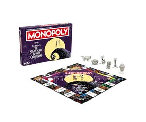 Winning Moves - Monopoly: The Nightmare Before Christmas - Gioco da Tavolo, 2-6 Giocatori, 8+ Anni, Edizione in Italiano
