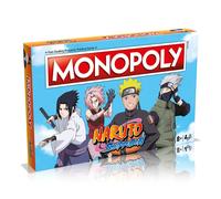 Winning Moves Naruto Monopoly Board Game English Edition, Play with Sakura, Sasu