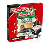Winning Moves - Piazza del Colosseo, Roma, Puzzle Monopoly 1000 pezzi - Ed. italiana