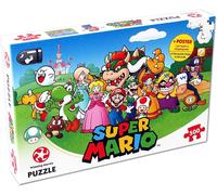 Winning Moves Puzzle Super Mario E Friends (500 Parti) Puzzle per Bambini
