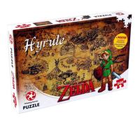 Winning Moves Puzzle The Legend of Zelda Hyrule Field, 500 Pezzi, Multicolore, 500pzs, 29490