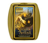 Winning Moves- Quiz Le SEIGNEUR des ANNEAUX Dite Il segmento degli Anelli Versione Francese, Colore Herr der Ringe, WM00384-FRE-6