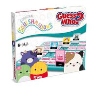 Winning Moves Squishmallows Indovina chi? Gioco da tavolo Incontra tutti i tuoi personaggi preferiti tra cui Cam, Pama, Lil Gouda, Avery e Samir, mentre giochi dai 6 anni in su, Bianco
