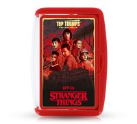 Winning Moves Stranger Things Card Game Top Trumps Collectables German Ve NUOVO
