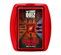 Winning Moves Stranger Things Card Game Top Trumps Quiz German Version NUOVO