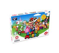 Winning Moves Super Mario and Friends 500 Piece Jigsaw Puzzle Game, piece togeth