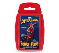 Winning Moves - Top Trumps Spiderman - Giochi di carte - Gioco di tavolo - Gioco di battaglie - Gioco di viaggio - Da 2 a 6 giocatori - a partire dai 6 anni - Versione francese