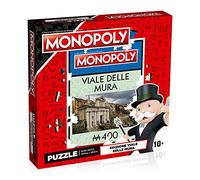 Winning Moves - via delle Mura, Bergamo, Puzzle Monopoly 1000 pezzi - Ed. italiana