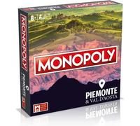 Winning Moves WNM02634-ITA-6 Monopoly - Piemonte & Val d'Aosta (Ed. Italiana)