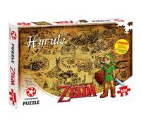 Winning Moves Puzzle The Legend of Zelda Hyrule Field, 500 Pezzi, Multicolore, 500pzs, 29490
