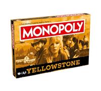 Winning Moves Yellowstone Monopoly Gioco da tavolo, Avanzate a Dutton Ranch Main House, Summer Camp e scambia la tua strada verso il successo, ottimo regalo per bambini dai 16 anni in su