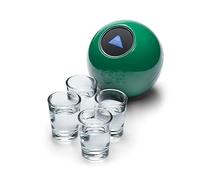 #Winning Palla 8 Magica Gioco Alcolico Drinking Game, Sfera Misteriosa Risposte per Feste e Addio al Celibato, Gadget Scherzo Divertente Adulti, Scuoti e Bevi, Idea Regalo Natale, Nero
