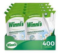 Winni's Ammorbidente Lavatrice, Fiori Bianchi, 400 Lavaggi, 1250 ml x 8
