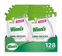 Winni's Detersivo Liquido Lana e Delicati a mano e in lavatrice, 800 ml x 8
