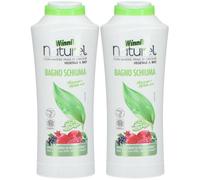 Winni's Naturel Bagno Schiuma Melograno e Mirtillo Nero Set da 2 2x500