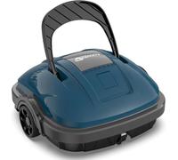 WINNY POOL CLEANER Robot Piscina Fuori Terra per Piscina da 80m², Robottino Pulitore con Batteria 100 Min | Robot Piscina Pulitore Senza Fili con Doppia Motricità, Parcheggio Autonomo Blu Scuro