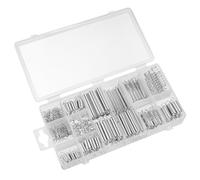 Winomo 200pcs Spring Assortment Spiral Spring Galvanized Set Tate Tasso