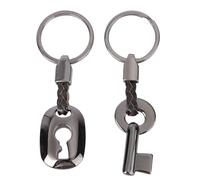 WINOMO Coppia Portachiavi, con serratura per chiavi, per regalo, 2 pezzi