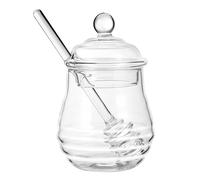 WINOMO Set di vasetti per marmellata trasparenti in da 300 ml con mestolo