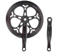 WINOMO Singolo Guarnitura MTB Guarnitura 52T 170 Millimetri Braccio Manovella Mountain Bike Guarnitura per Singolo Bike Bicicletta della Strada Fixed Gear