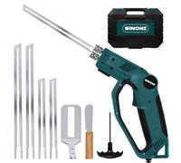 WINONS 250W Taglia Polistirolo a Filo Caldo WFC0013 con Raffreddamento ad Aria e Regolatore di Temperatura Numerato fino a 630°C, Taglierina Polistirolo per Tutti i Tipi di Progetti (Kit 8 Pezzi)