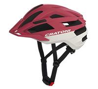 Winora Cratoni C-Boost (MTB), Caschi Unisex Adulto, Rosso Opaco, M/L
