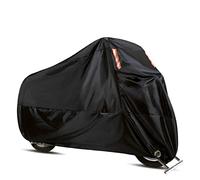 WinPower Copri Moto Copertura Impermeabile A prova di vento Anti polvere Pioggia UV Interno All'aperto Protezione con Lock-holes Borsa di stoccaggio 240 x 140 x 105cm, Grande 2XL