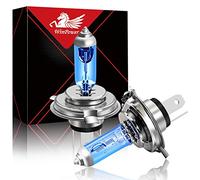WinPower H4 60/55W Lampada alogena 12V auto Moto 5000K Bianco caldo Super Bright Hi/Lo Doppio faro Lampadine, 2 pezzi