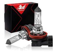 WinPower H8 12V 35W Lampadina Alogena 3000K Gialla per Auto Fendinebbia, Angel Eye/Moto Fari, 2 Pezzi