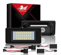 WinPower LED Luci targa auto Lampada 3582 SMD con CanBus nessun errore 6000K Bianco per A1 A4 S4 B8 A5 S5 Q5 A6 C7 A7 Sportback RS5 TTRS TT etc., 2 pezzi