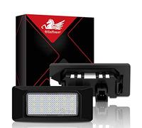 WinPower LED Luci targa Lampada 3582 SMD con CanBus nessun errore 6000K Bianco per A1 S1 A3 S3 8P A4 S4 B5 B6 B7 B8 RS4 A5 S5 A6 S6 C5 C6 RS6 A8 S8 D2 D3 D4 Q5 Q7 TT 8N 8J R8, 2 Pezzi