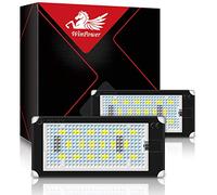 WinPower LED Luci targa Lampada targa 3582 SMD 6000K Bianco freddo per Solo per 98-03 E46 2D Coupé Pre-LCI 323Ci 325Ci 328Ci 330Ci e 00-01 M3 Coupé (non per cabriolet), 2 pezzi