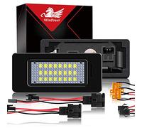 WinPower LED Numero Luci Targa Lampadina Senza Errori Bianca 6000K Compatibile con A1/S1/A3/S3/A4/S4/A5/S5/A6/S6/A7/S7/Q3/Q5/Q7/TT/TTS/TTRS,ecc. 2 Pezzi