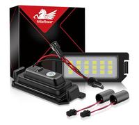 WinPower Luci Targa Led Lampadine Targa Auto Nessun Errore 6000K Luce Bianca Compatibile con I20 Veloster XG30 Coupe Terracan Rio Picanto Soul etc., 2 pezzi
