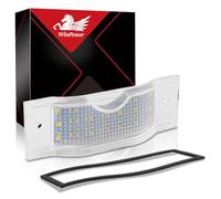 WinPower Luci Targa Led Lampadine Targa Auto Nessun Errore 6000K Luce Bianca Compatibile con Vivaro A/B Trafic II/III Primastar NV300 Talento etc., 1 pezzi