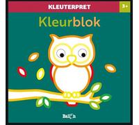 Wins Holland - Kleuterpret Kleurblok Uil 3+ NUOVO