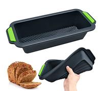 WINSDL Stampo per Plumcake, Stampo per Pane, Stampo per Tortiera in Silicone per Toast Fai Da Te Torte di Pane (30 × 13 × 6,5 Cm)