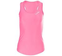 WINSHAPE Damen Super leichtes Functional Tanktop AET104, Slim Style Fitness Yoga Pilates, Canotta Donna, Rosa Fluo, L