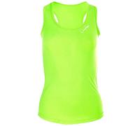 WINSHAPE Damen Super leichtes Functional Tanktop AET104, Slim Style Fitness Yoga Pilates, Canotta Donna, Verde Fluo, S