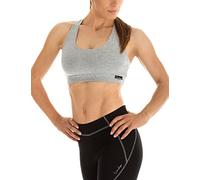 Winshape Donna Fitness Tempo Libero Sport - Reggiseno Bustino WVR1, Donna, Fitness Freizeit Sport BH Bustier, Grigio, XS