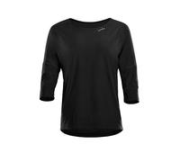 WINSHAPE Top Dt111ls Functional Light And Soft ¾ Maniche Maglietta da Yoga, Nero, XL Donna